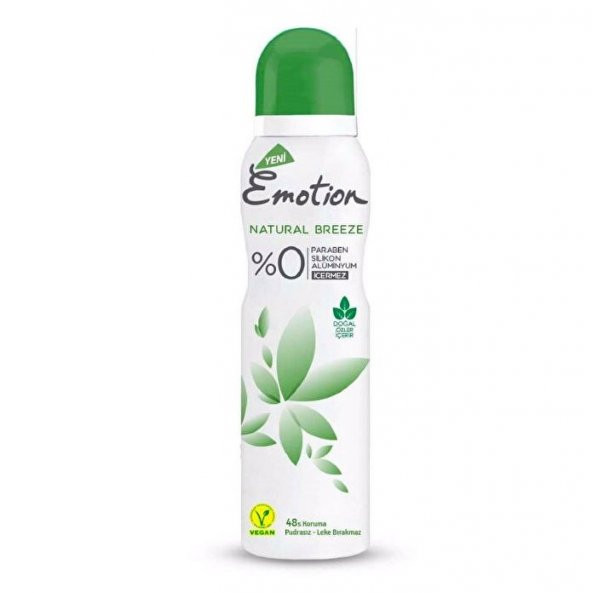 Emotion Deodorant Natural Breeze 150 Ml 8690586018586