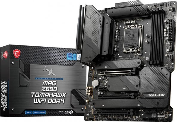MSI Mag Z690 Tomahawk Wi-Fi Intel LGA1700 DDR4 ATX Anakart - Outlet