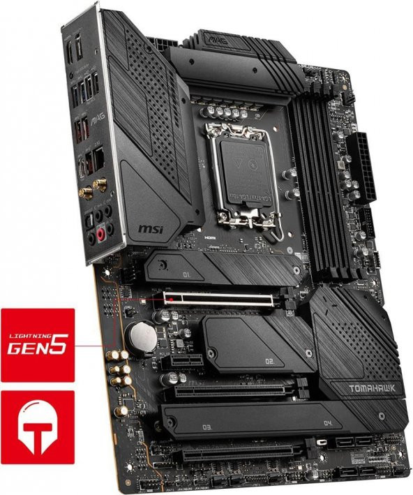 MSI Mag Z690 Tomahawk Wi-Fi Intel LGA1700 DDR4 ATX Anakart - Outlet - 2