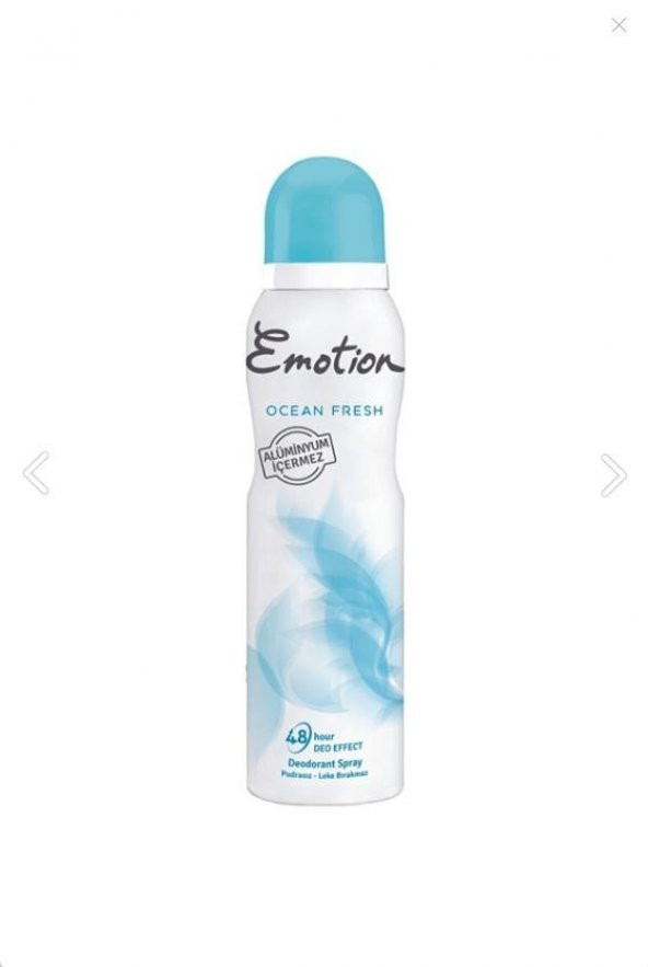 Emotion Ocean Fresh Kadın Sprey Deodorant 150 Ml 8690506473648