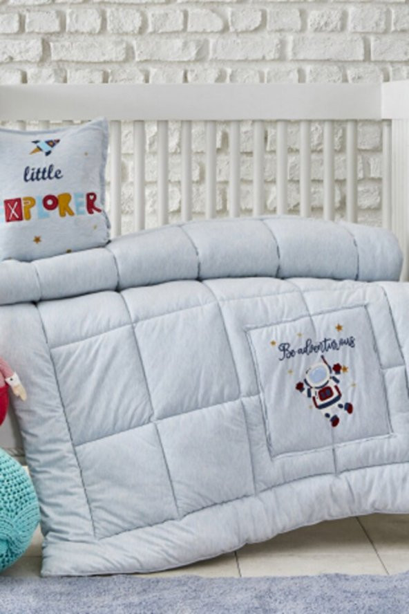 Karaca Home Space Açık Mavi Bebek Cotton Comfort