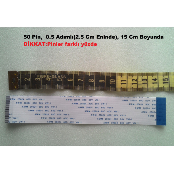 Jameson  JS-885 Ekran filmi Newfron NF-U1A Ekran Flex Kablosu 50-0.5-15B ürün görseli 1