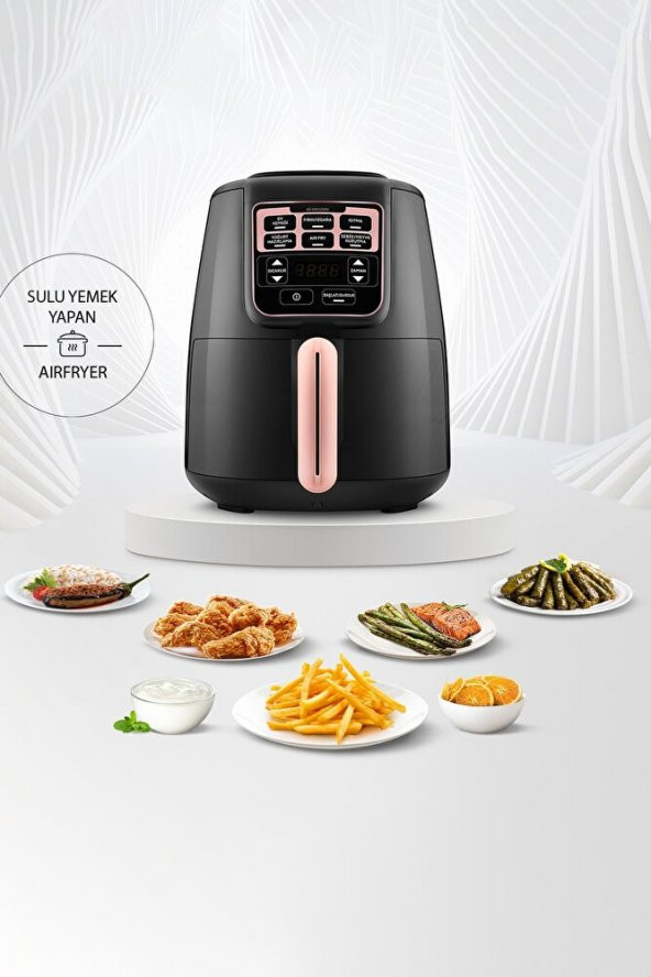 Air Pro Cook Xl 2 In 1 Konuşan Airfryer Rosegold