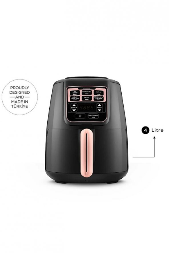 Air Pro Cook Xl 2 In 1 Konuşan Airfryer Rosegold - 4