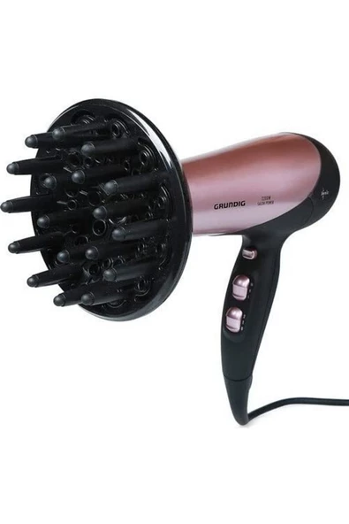 Grundig Hd 6480 2200 Watt Difüzör Başlıklı İyonik Saç Kurutma Makinesi - 2