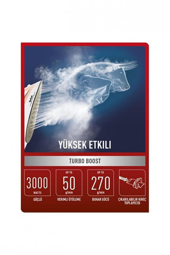 Tefal Fv5697 Turbo Pro Buharlı Ütü - 5