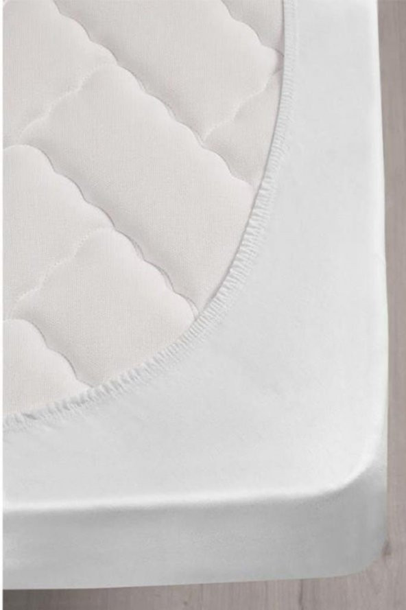 3D Kapitoneli Sıvı Geçirmez 180X200cm Fitted Çift Kişilik Alez - Resim 5