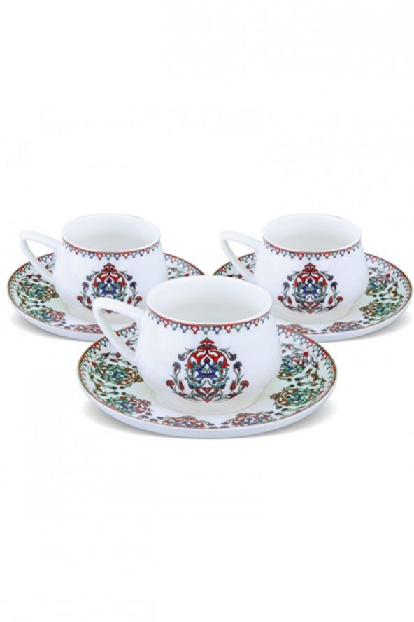 Karaca Nakkaş 6lı Kahve Fincanı Takımı - 2