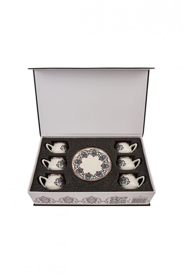 Karaca Nakkaş 6lı Kahve Fincanı Takımı - 5