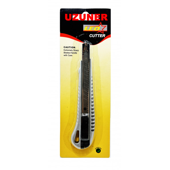 LEO Maket Bıçağı Metal Gövdeli Bıçak Küçük Boy Mini Falçata