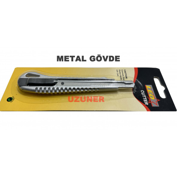 LEO Maket Bıçağı Metal Gövdeli Bıçak Küçük Boy Mini Falçata - 2
