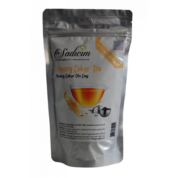 Sadıcım Ginseng Çakşır Otu Çayı 80 Gr Süzen Poşet - 3