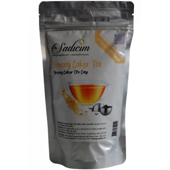 Sadıcım Ginseng Çakşır Otu Çayı 80 Gr Süzen Poşet - 4