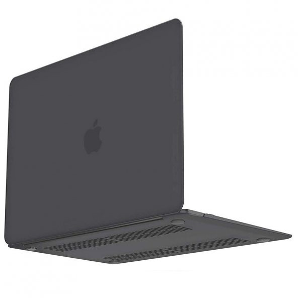 Macbook Pro 16.2 2021 Macbook Buzlu Kapak - Füme