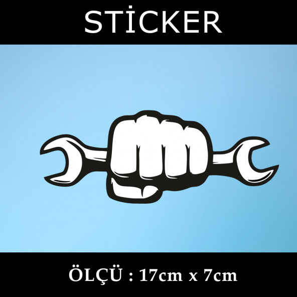 tamirci - 2 ADET sticker araba cam bagaj uyumlu et,ket kask motosiklet dolap cam uyumlu yapışkan