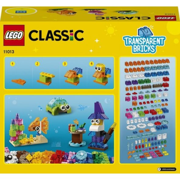 Lego Classic Transparent Bricks 11013 - 4