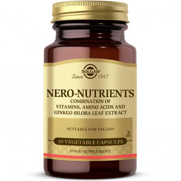 Solgar Nero-Nutrients 30 Tablet
