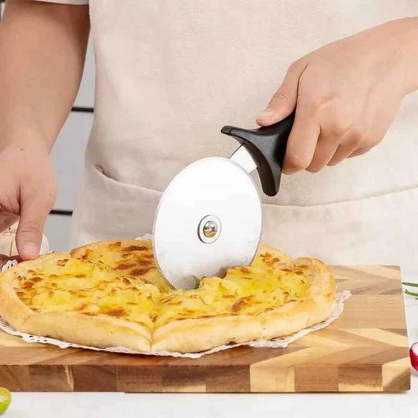 Omnisoft EPX PİZ-10 Pizza Kesme Bıçağı Paslanmaz Çelik 10 cm - 4