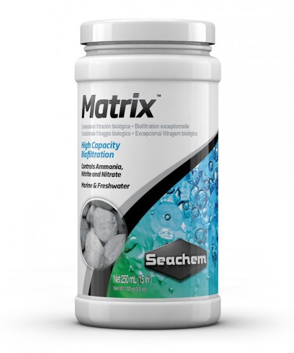 Seachem Matrıx Akvaryum Filte Malzemesi 500 Ml