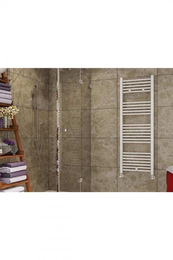 Toprak Havlupan 60/110 cm 11 Borulu Düz Beyaz Havlupan Radyatör 5 Yıl Garantili 60 X 110 - 2