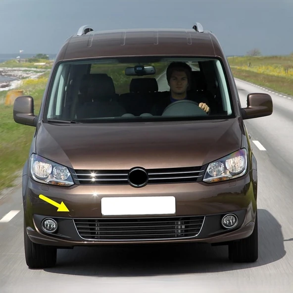 VW Caddy 2011-2015 Ön Tampon Çeki Çekme Demiri Kapağı 1T0807241C