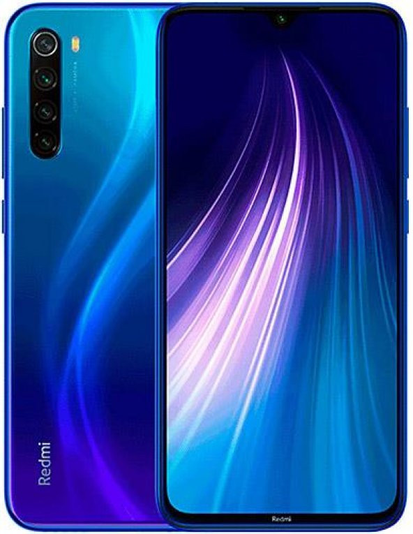 Xiaomi Redmi Note 8 Mavi 64 GB YENİLENMİŞ ÜRÜN (Sıfır Gibi)