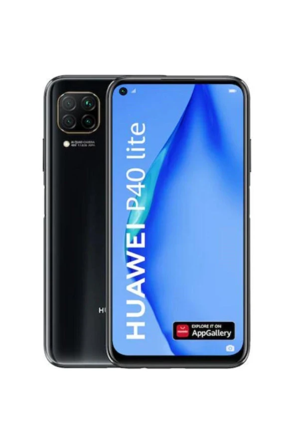 Huawei P40 LİTE SİYAH 128 GB YENİLENMİŞ ÜRÜN (Sıfır Gibi )