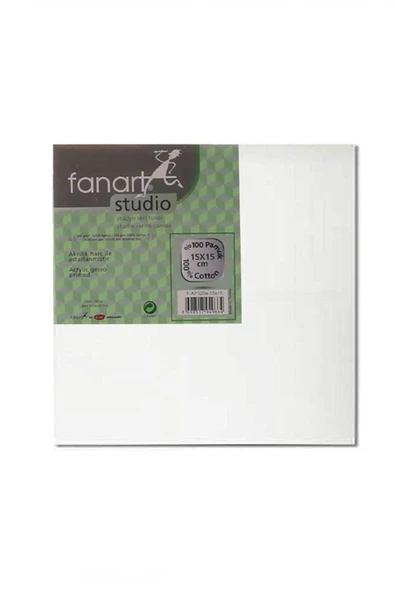Fanart Studio 320 Gr %100 Pamuk 15x15cm Tuval ürün görseli