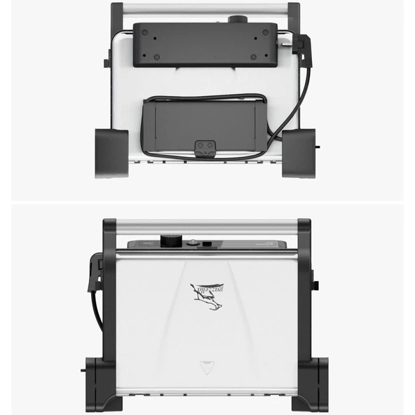 Gazzella TST 1000 I Tostum 2000W Tost ve Izgara Makinesi - İnox - 5