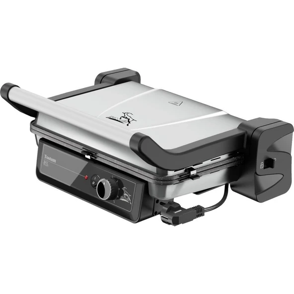 Gazzella TST 1000 I Tostum 2000W Tost ve Izgara Makinesi - İnox