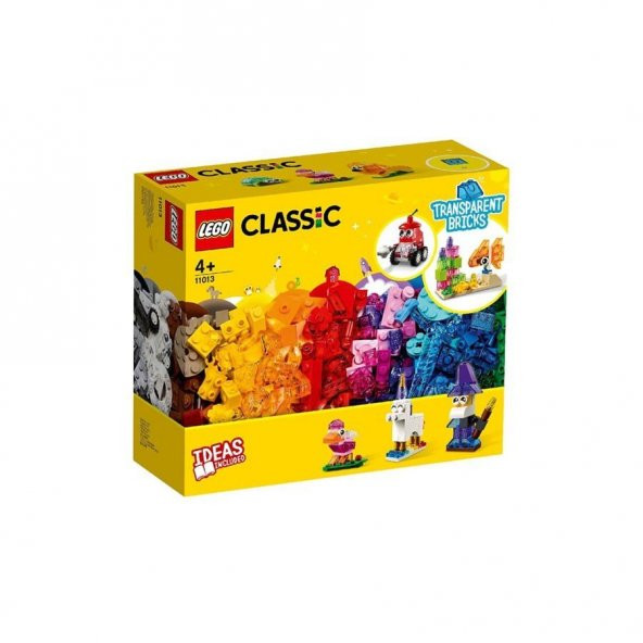 Lego Classic Yaratıcı Şeffaf Tuğlalar 11013