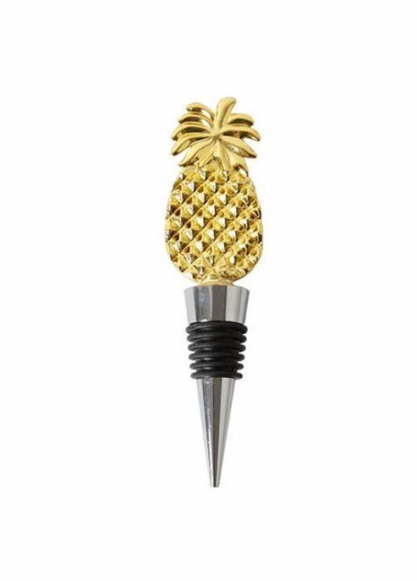 Porland Shiraz Altın Ananas Şişe Tıpası 12cm - 2