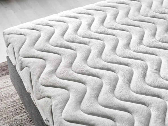 Niron Pocket Tek Kişilik Lüks Full Ortopedik Yumuşak - Orta Sert Paket Yaylı Yatak 100x200 cm - 4