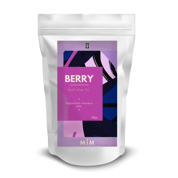 Mim Tea Berry Tea - Böğürtlenli Hibiskus Çayı 100gr