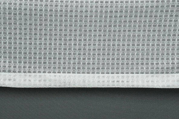 KARDELEN MODEL KREM RENK TEK KANAT Hazır dikilmiş Pileli Fon Perde 300*260 cm - Resim 4