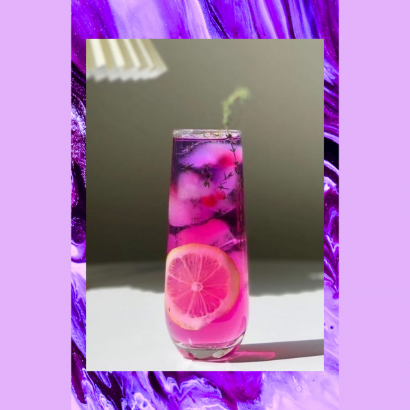 Mim and More Euphoria Tea - Ahududulu Mavi Sarmaşık Çiçeği Harmanı 100gr - 3