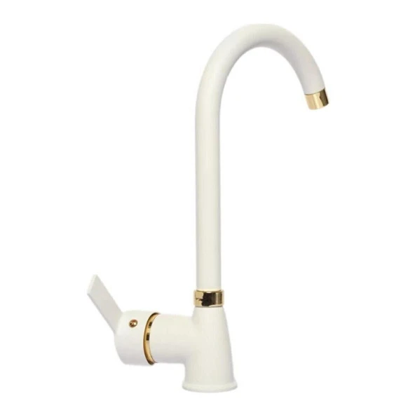 Venita Beyaz Gold Mutfak Eviye Batarya - 3