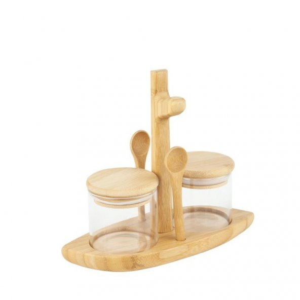 Taç Pierre Cardin Natura 2 Parça Baharatlık 20x9x18 cm