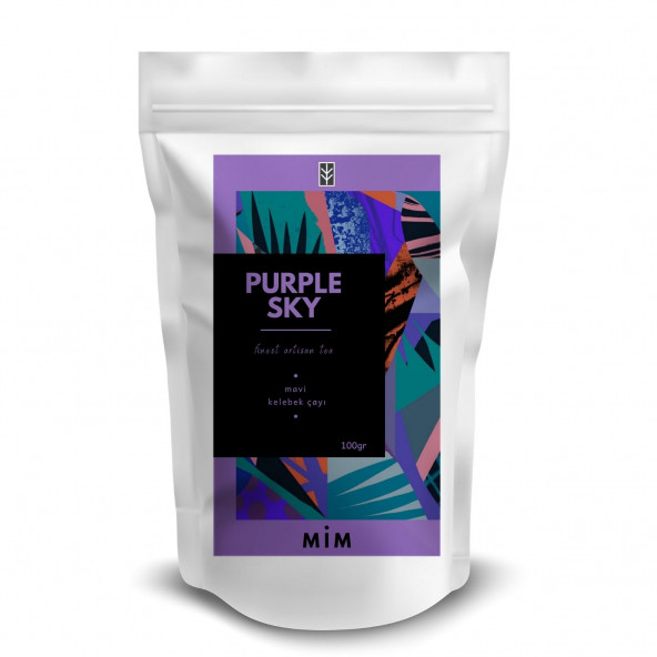 Purple Sky Tea - Mor Kelebek Çayı 100GR