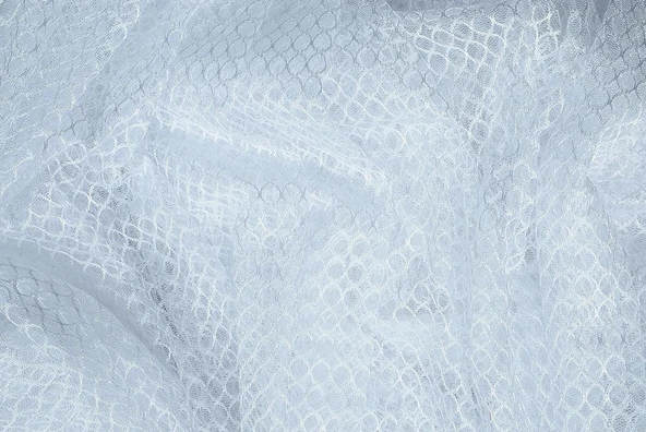 ORKİDE MODEL BEYAZ RENK TEK KANAT Hazır dikilmiş Pileli Fon Perde 300*260 cm ürün görseli 1