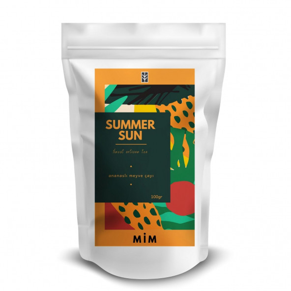 Summer Sun Tea - Ananaslı Meyve Çayı 100GR