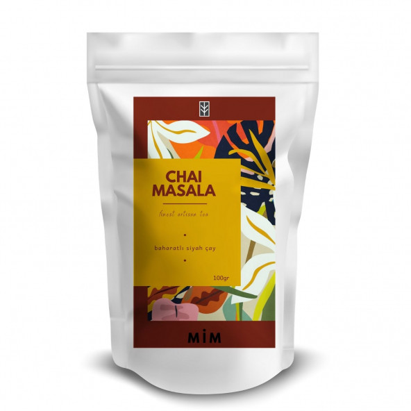 Chai Masala Tea - Baharatlı Seylan Çayı 100GR