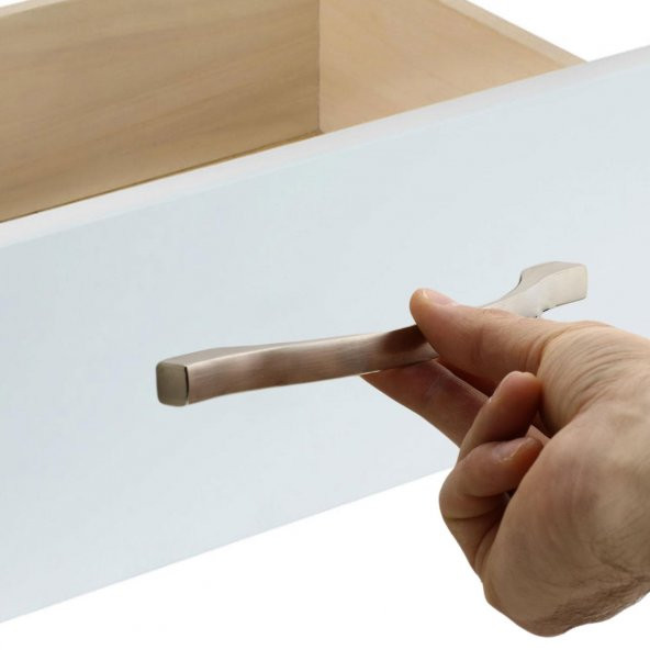 Çekmece Mutfak Dolap Kapak Kulpu Kulbu 224-256 mm İnox Metal Kulp - Resim 2