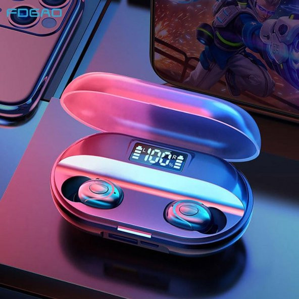 HEPU HP622 TWS Kablosuz Kulak İçi Bluetooth Kulaklık Siyah - 3