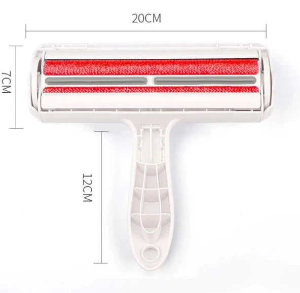 AGB Hazneli Kedi Köpek Evcil Hayvan Kazak Kıyafet Elbise Halı Yatak Tüy Temizleyici Kıl Toz Toplayıcı