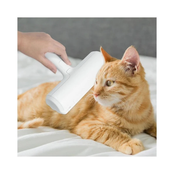 AGB Hazneli Kedi Köpek Evcil Hayvan Kazak Kıyafet Elbise Halı Yatak Tüy Temizleyici Kıl Toz Toplayıcı - 5