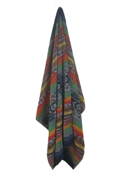 Osmanlı 04150 2li Çizgili Banyo Havlusu Seti 80x150 Cm St00120 - 2