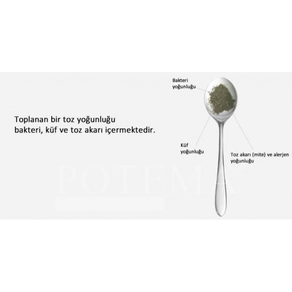 Potema Anti-Mite Akar Spreyi 330 ml Yatak Temizleme Spreyi (ev tozu akarları için özel) Mattress-Clean-Spray - 2