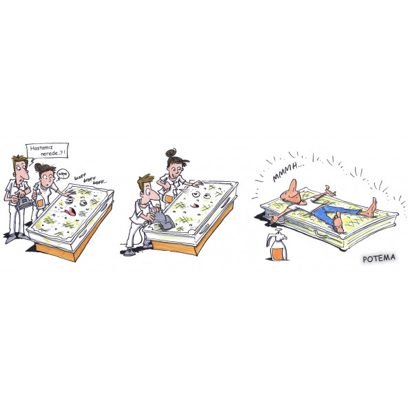 Potema Anti-Mite Akar Spreyi 330 ml Yatak Temizleme Spreyi (ev tozu akarları için özel) Mattress-Clean-Spray - 9