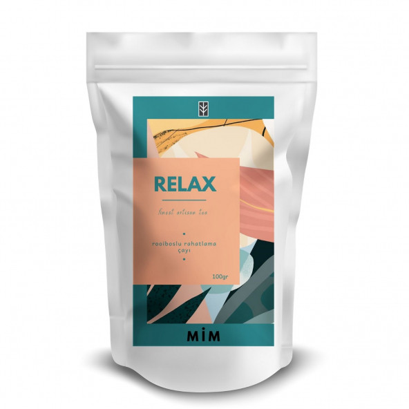Relax Tea - Rooiboslu Bitki Çayı 100GR